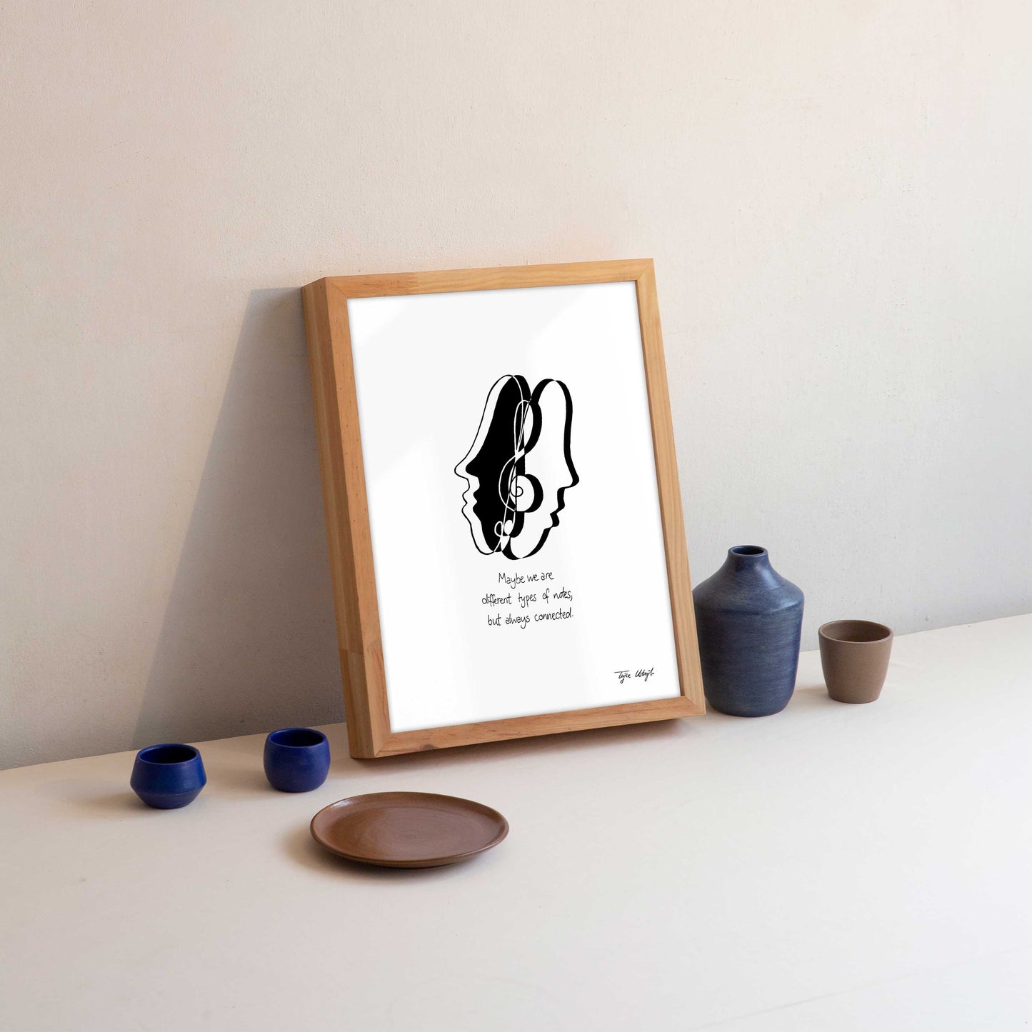 Different Notes Prints A5