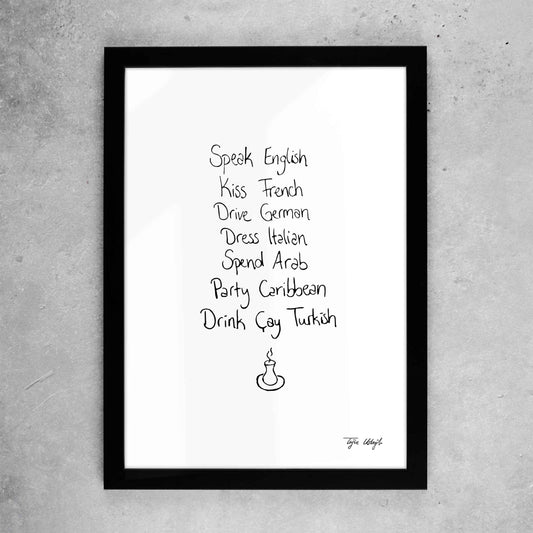 Countries Favorites Prints A5