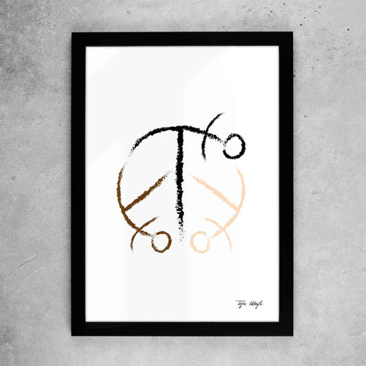 Human Peace Prints A5