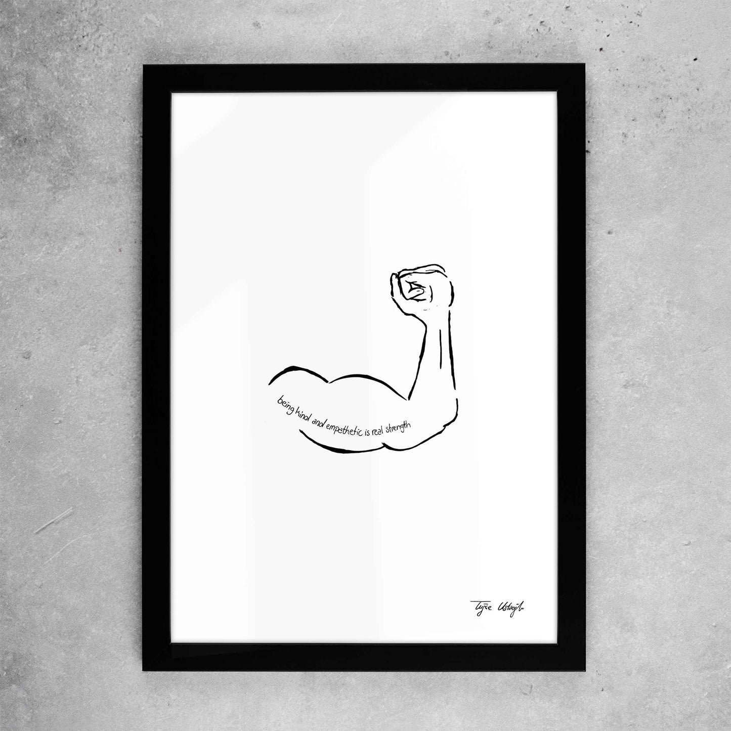 Real Strength Prints A5