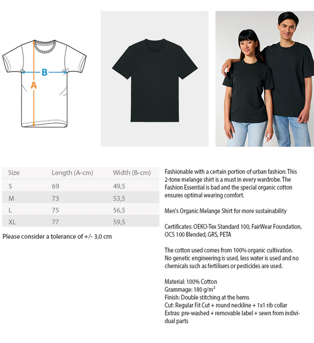 Humanity Statement T-Shirt Unisex